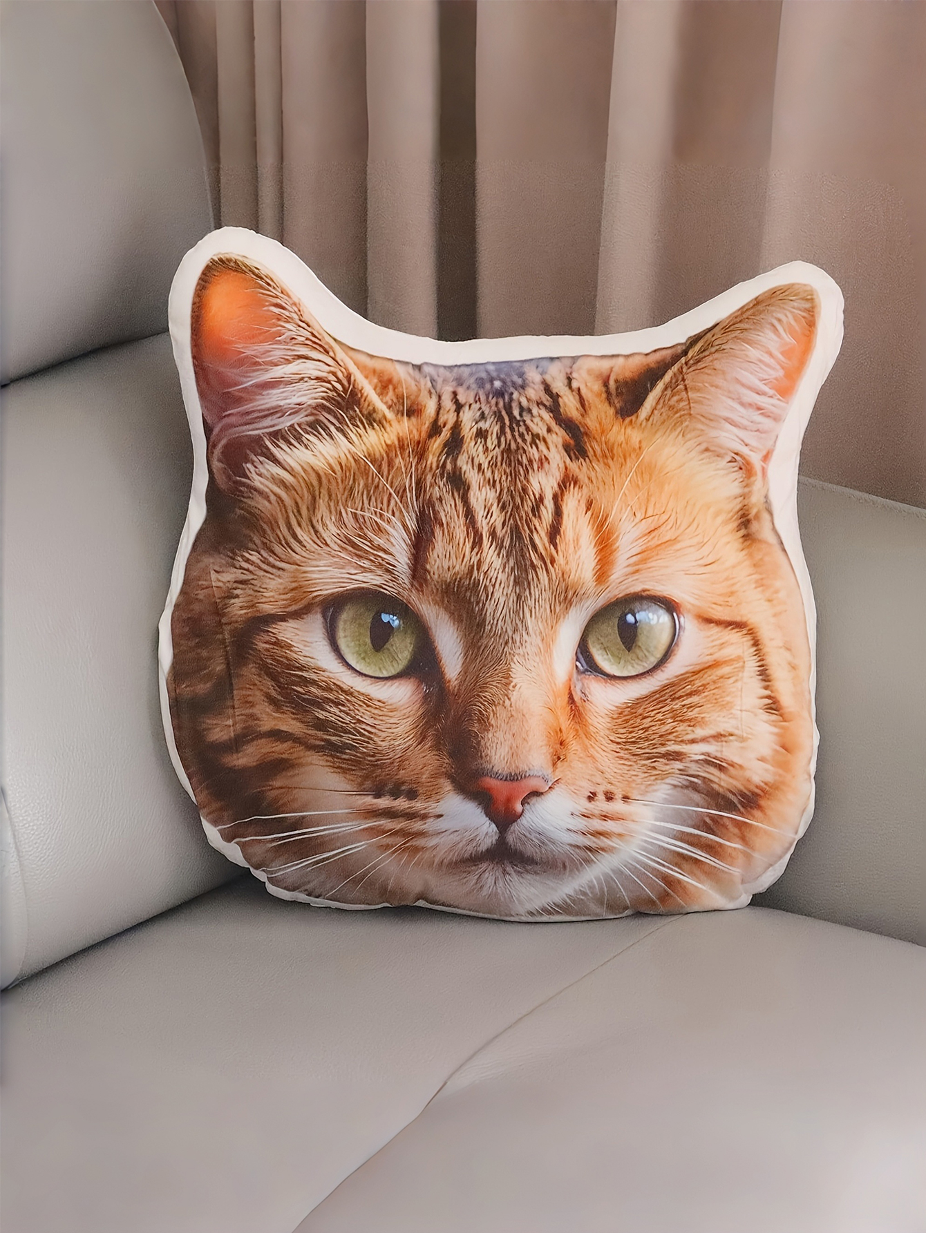 Personalized Big Head Photo Pillow